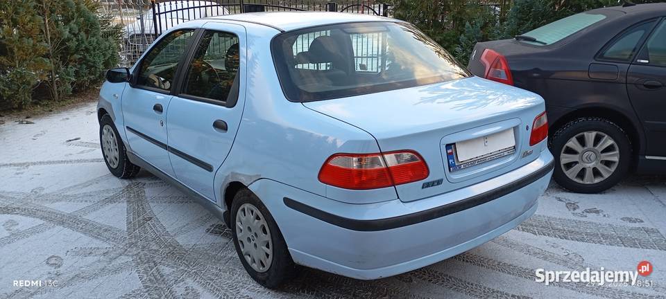 Fiat Albea 2005r Nowy Przegląd do 23 12 2026 Wałdowo Szlacheckie