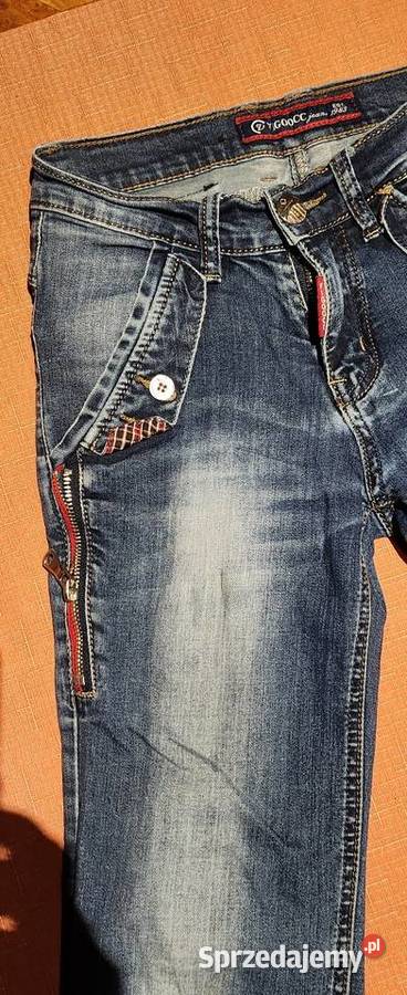 Jeansy damskie Vigoocc Jeans 1983 niebieski Spodnie