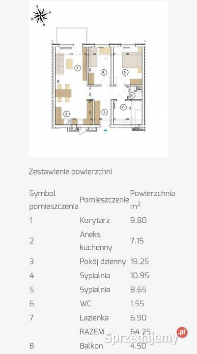 Nowoczesne 3 pokojowe z garażem Szczecin