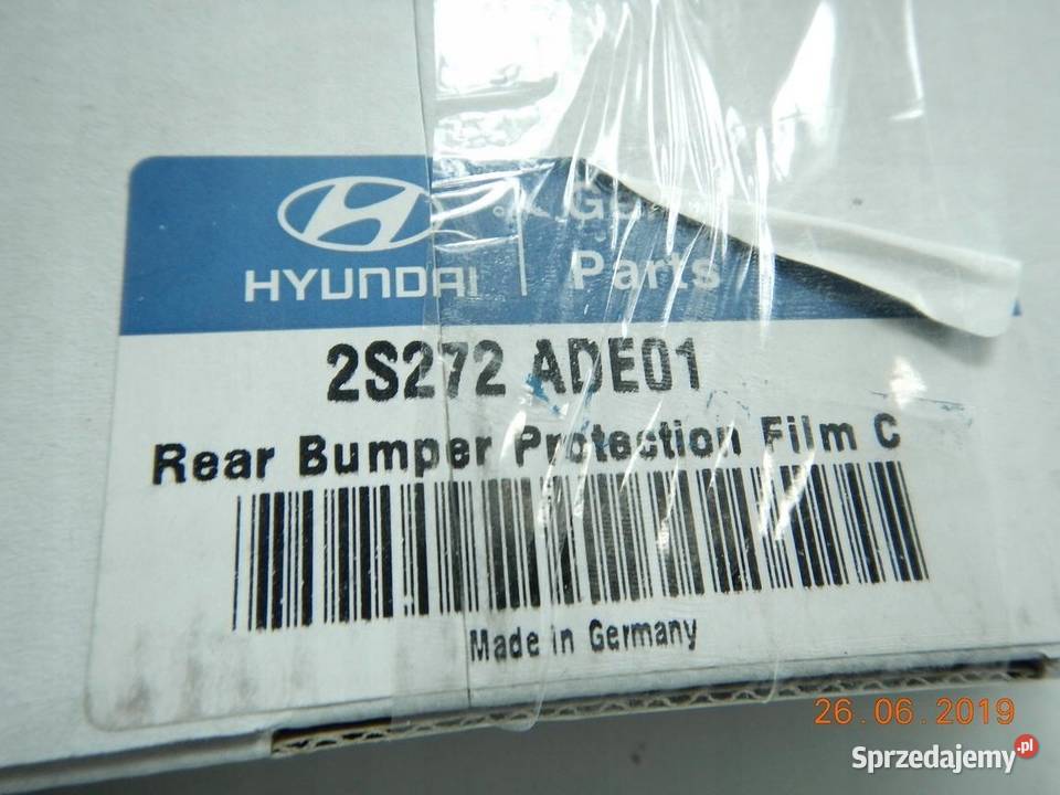 FOLIA OCHRONNA ZDERZAKA TYŁ HYUNDAI IX35 10 ASO Folie samochodowe Motoryzacja