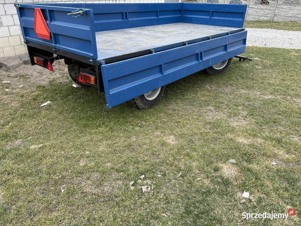 przyczepa SADOWNICZA rozrzutnik ROLNICZA 45T Annopol