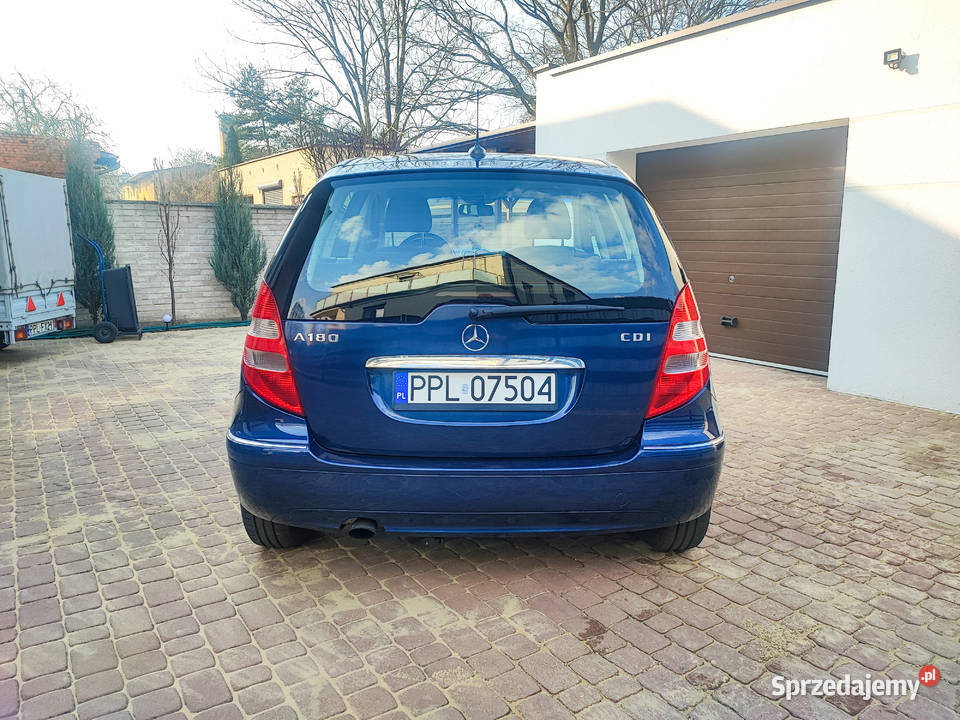 Mercedes A klasa W169 20 CDI 109 wersja Elegance wielofunkcyjna kierownica Pleszew