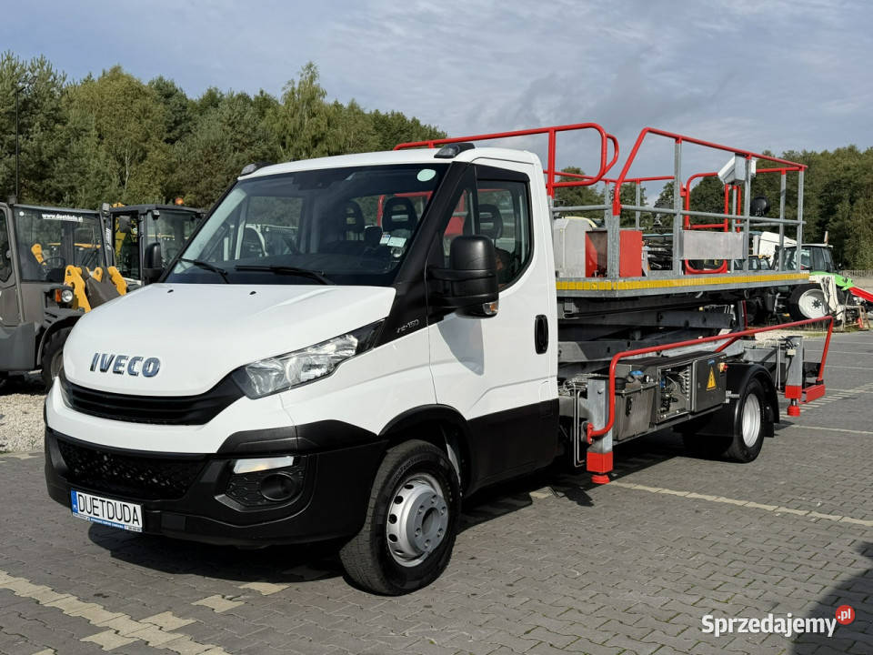 Iveco Zwyżka Podnośnik Nożycowy Franke MALLAGHAN Widełki