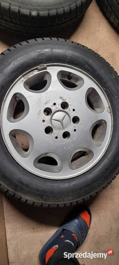 Felgi aluminiowe mercedes w 124 5x112 opony Starogard Gdański