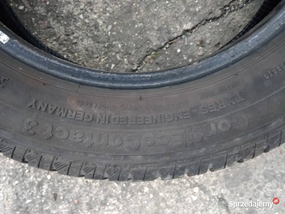 4x Opony ContiEcoContact 3 15565 r 14 letnie 155 Dzierżoniów