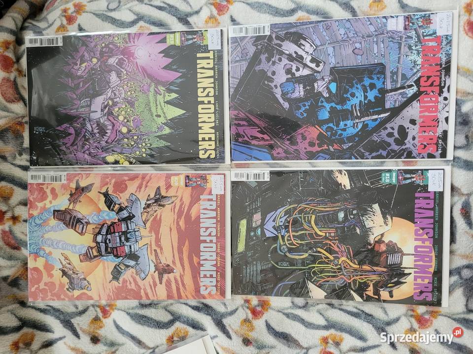 Transformers zestaw 26 komiksów 2023 first Gdynia