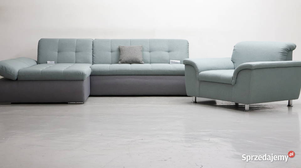 SCX nowoczesny narożnik z funkcja spania FOTEL wielkopolskie Poznań