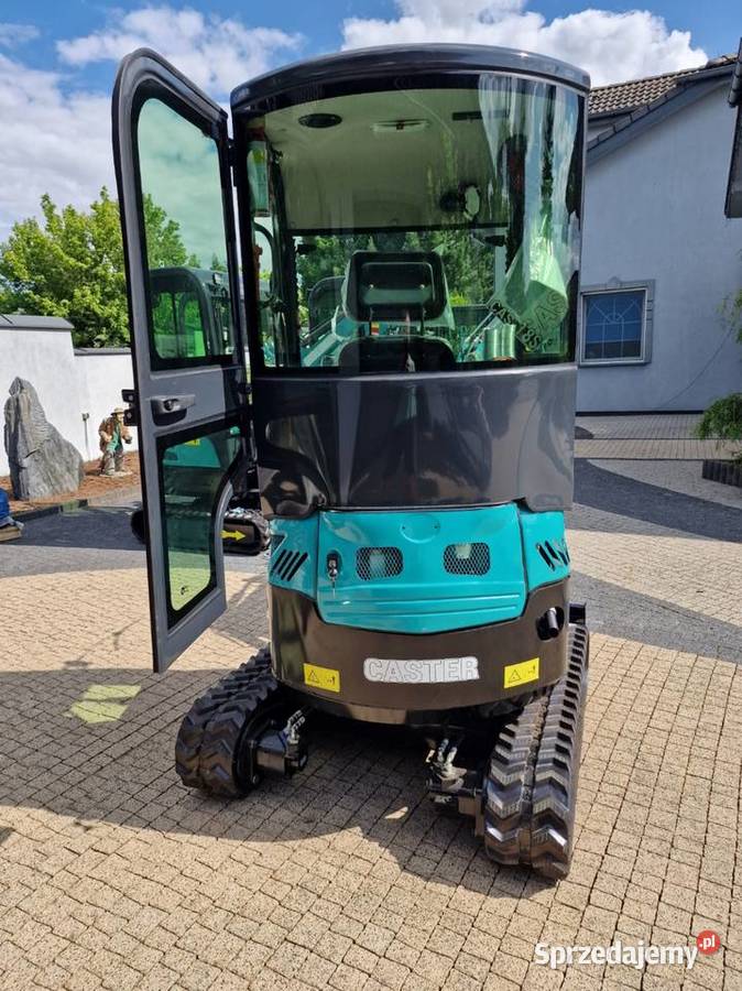 PROMOCJA Minikoparka CASTER 18S Kabina 1800 Koparki Łódź