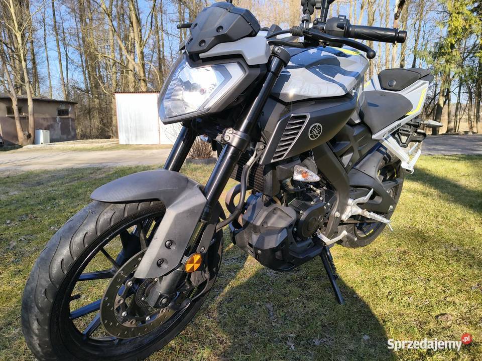 Motocykly Yamaha mt125 Rok produkcji 2018 Yamaha łódzkie Widawa