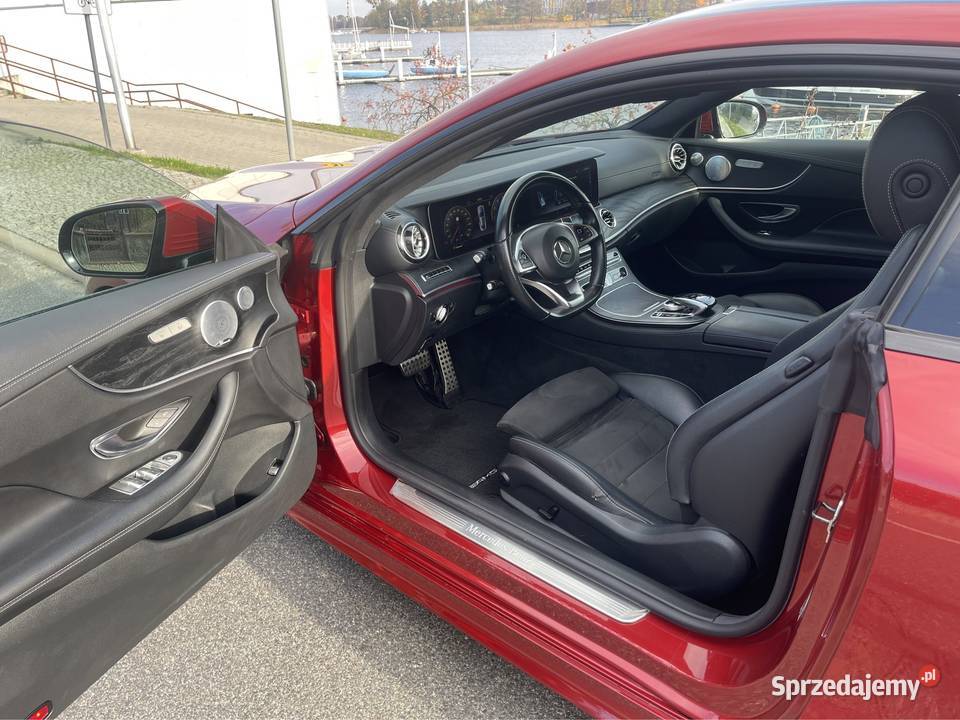 MercedesBenz E350 coup 2018r pakiet AMG automatyczna warmińsko-mazurskie Iława