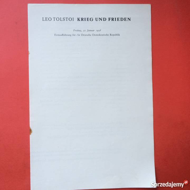 756 Program Wojna i Pokój