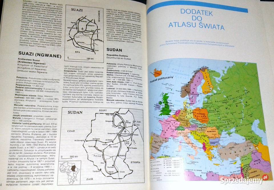 Polityczny atlas świata Nowe czasy H Kowalczyk J Chełm
