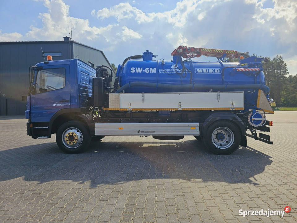 Mercedes ATEGO WUKO SW6M do zbierania odpadów Daleszyce