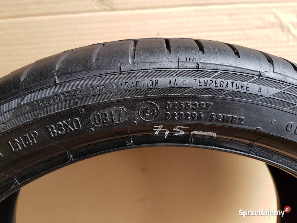 1 sztuka Opona lato 24535R18 88Y Continental Legnica