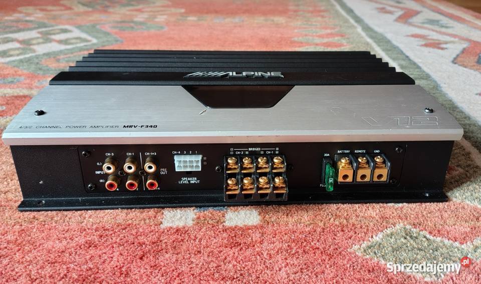 Wzmacniacz Alpine Mrvf340 v12 432 kanały mostek Nowy Targ