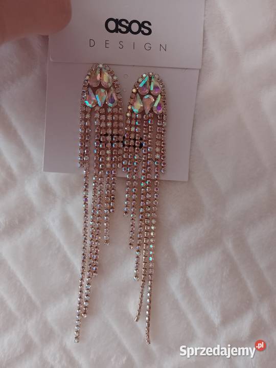 ASOS Mega długie Bogato zdobione kolczyki z małopolskie Kraków