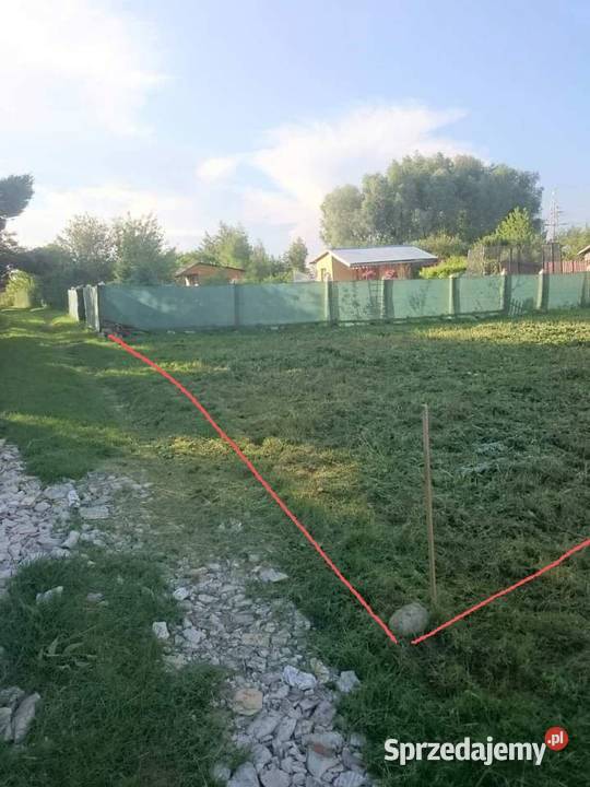Działka ogrodnicza ROD Relaks Chełm rekreacyjna Sprzedaż
