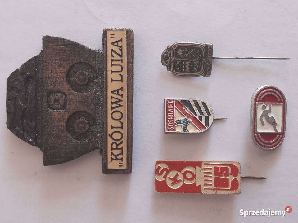 ZESTAW 3 4 PRZYPINKI zachodniopomorskie Szczecinek