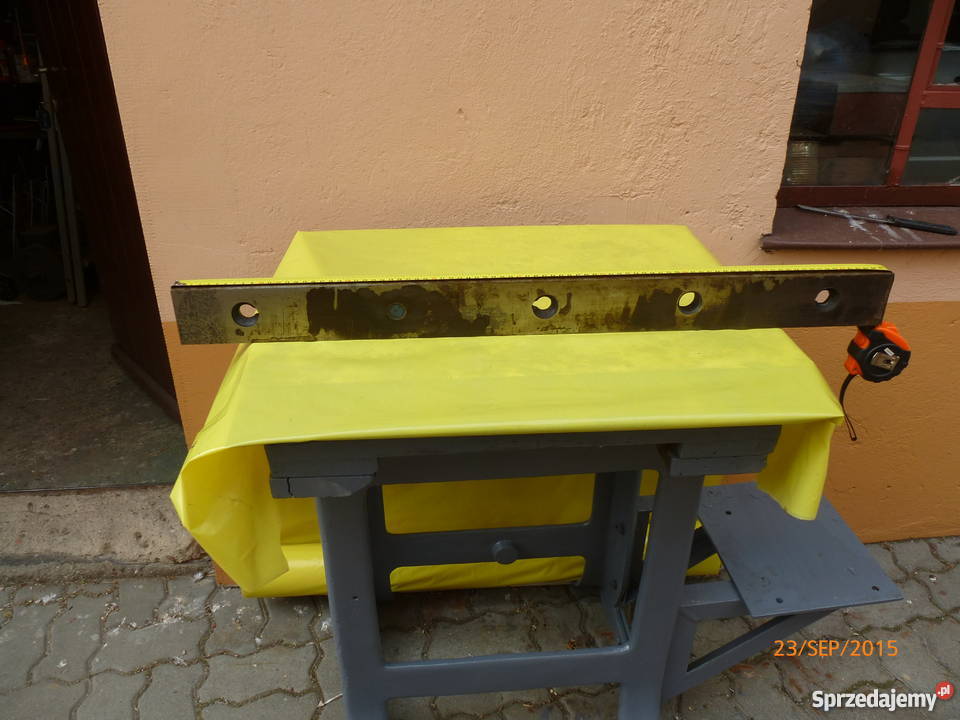 Nóż noże do gilotyny 800 x 116 x 36 mm kujawsko-pomorskie Tuchola sprzedam