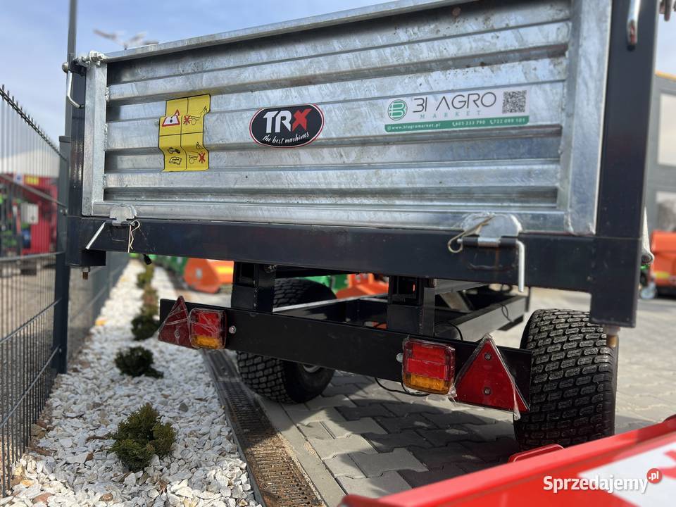 Przyczepka przyczepa 15 2T z Kiper oświetlenie nieuszkodzony Rolnictwo Ełk