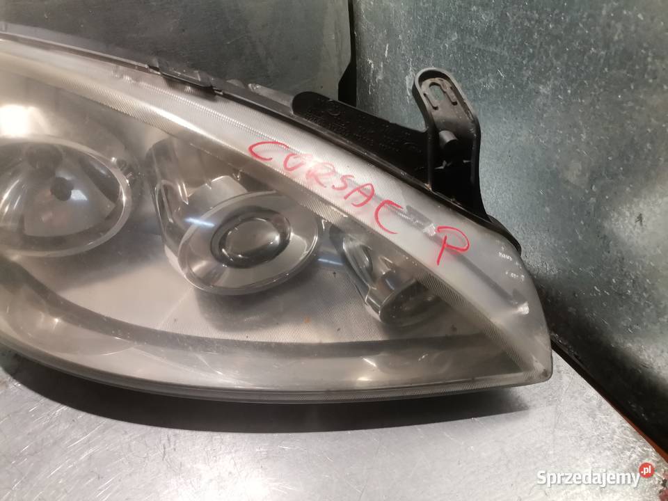 OPEL CORSA C LAMPA PRAWY PRZÓD SOCZEWKA osobowe małopolskie
