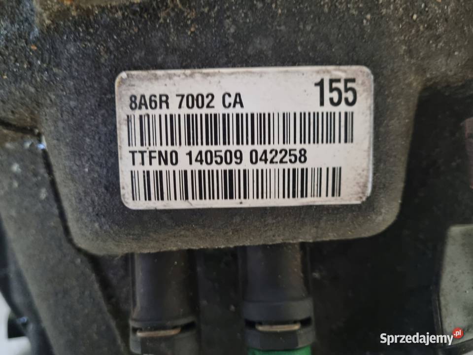 SKRZYNIA BIEGÓW Ford Fiesta MK6 125 manualna osobowe Chełm sprzedam