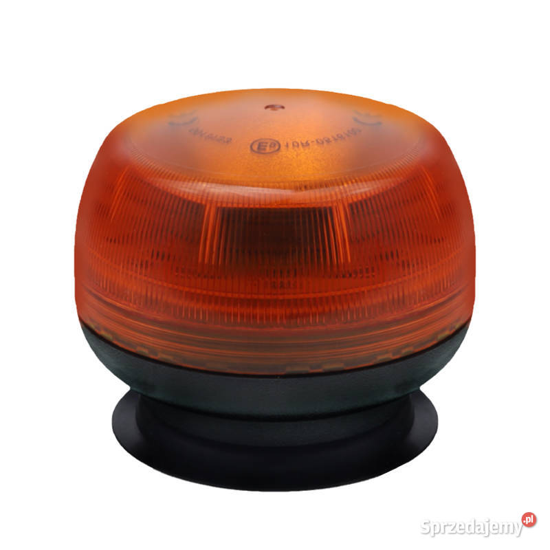 LAMPA OSTRZEGAWCZA KOGUT NISKA MAGNES 8 LED