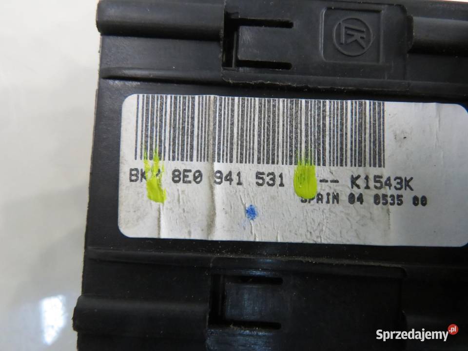 WŁĄCZNIK ŚWIATEŁ AUDI A4 B6 8E0941531