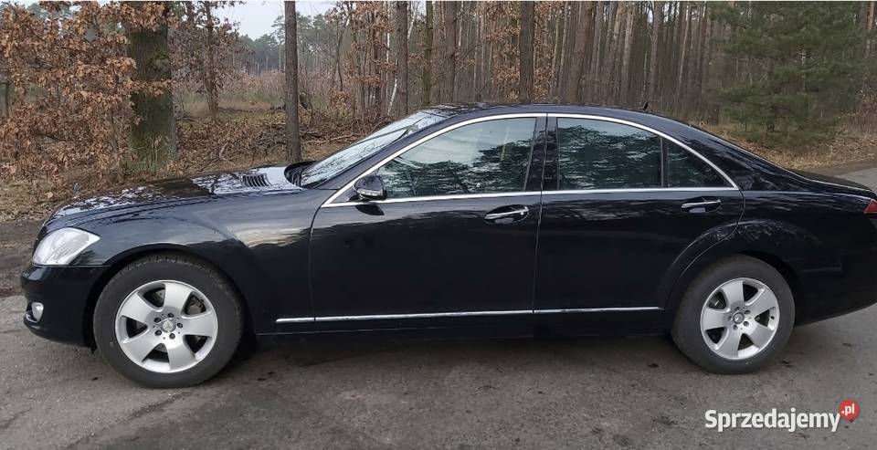 Mercedes s klasa W221 32 CDI czarny