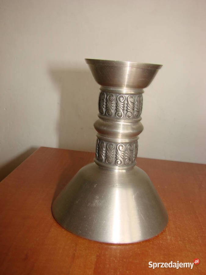 Pewter Norway cynowy świecznik Pruszcz Gdański sprzedam