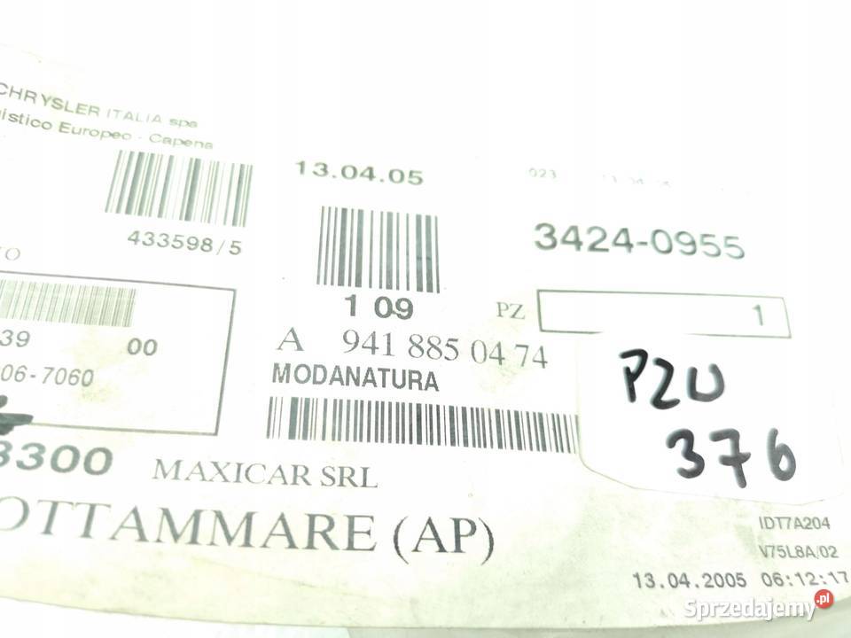 ZAŚLEPKA ZDERZAKA PRZÓD MERCEDES ACTROS 3331K