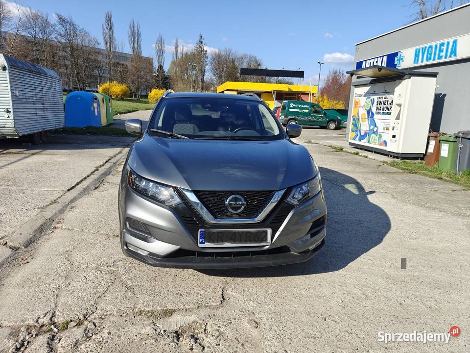 Nissan Rogue Sport Qashqai 20 benzyna 140 2022 r Kraków sprzedam