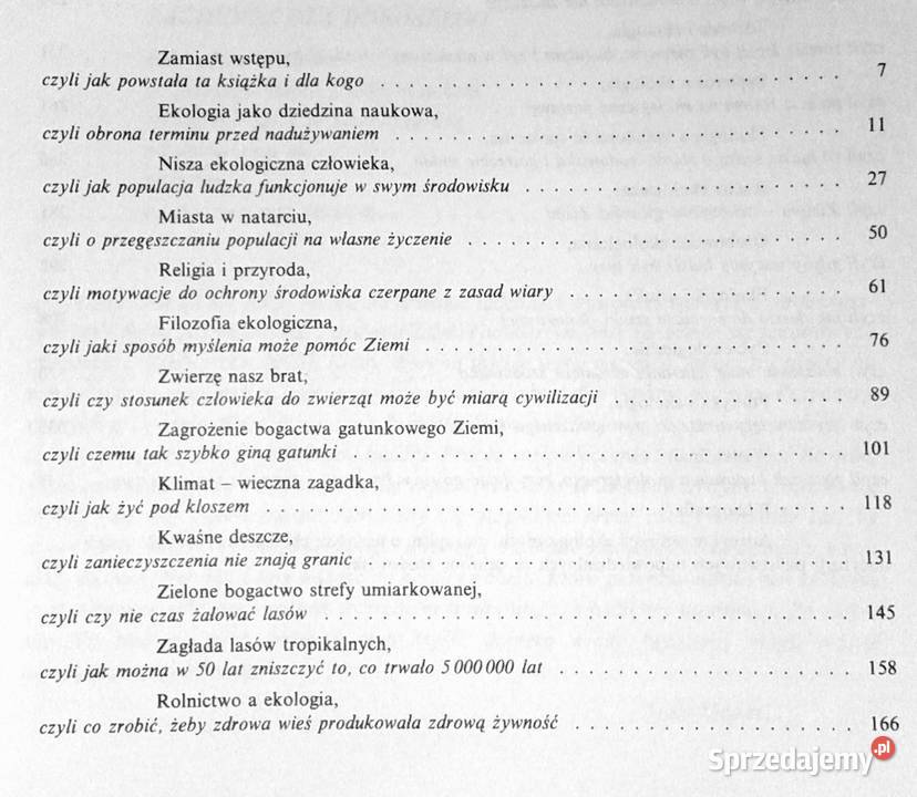 Ekologiawybór przyszłości Anna Kalinowska sprzedam