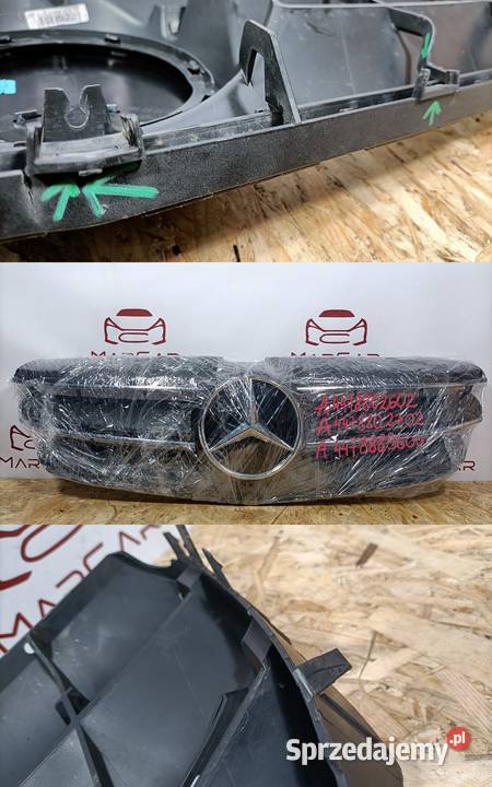 MERCEDES VITO W447 LIFT 19 KRATKA GRILL ATRAPA dostawcze wielkopolskie Pleszew