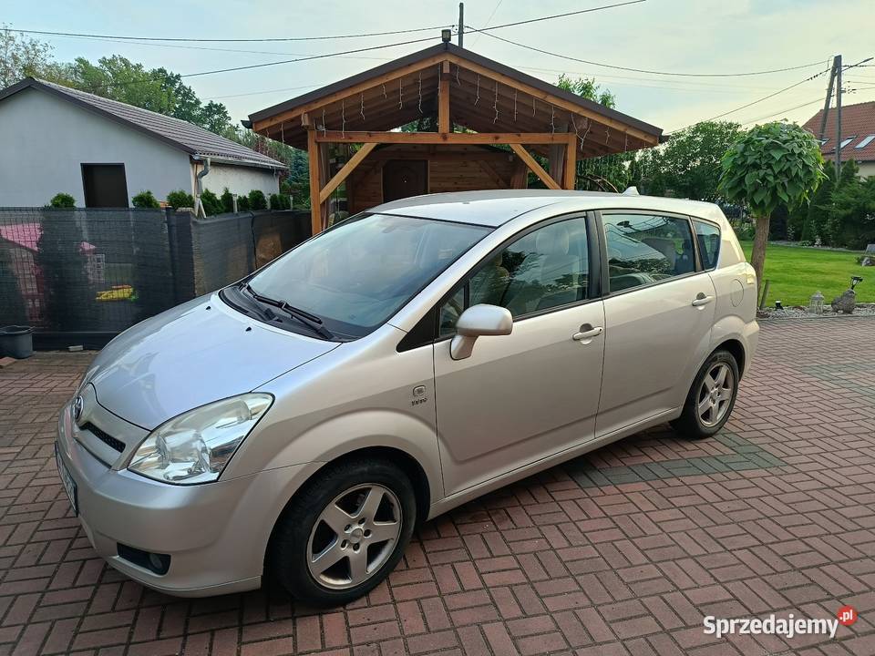 Toyota Corolla Verso 18 Benzyna 7 Osobowy opolskie Bierawa
