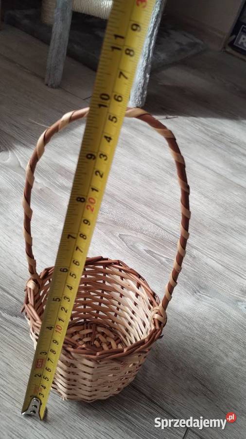 koszyczek wiklinowy mały Poznań sprzedam