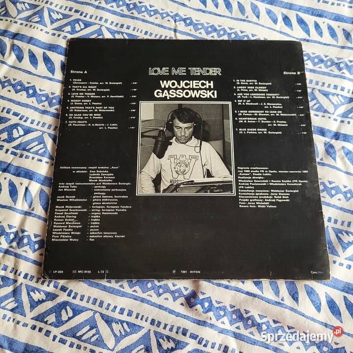 Wojciech Gąsowski Love Me Tender Shakin Stevens Muzyka