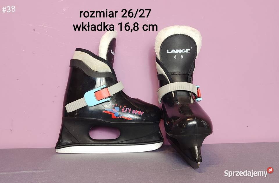 Łyżwy dzieci rozmiar 2627 uniwersalne 38 małopolskie Jasień