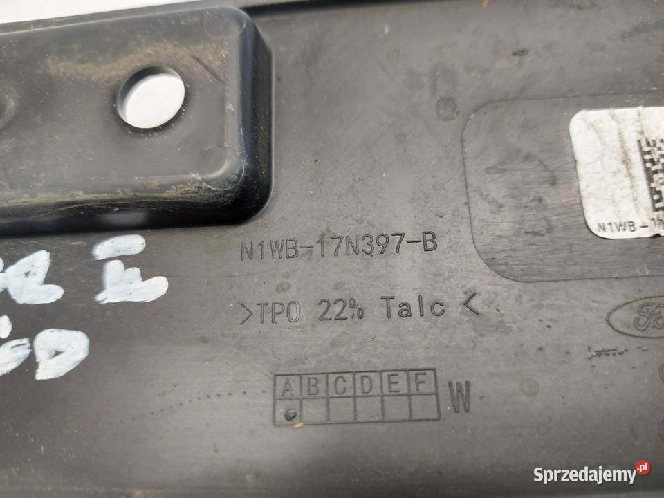 Ford Ranger VI 6 2024r PODKŁADKA TABLICY dolnośląskie