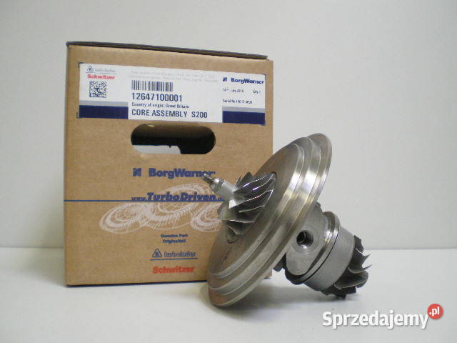 Nowy rdzeń CHRA BorgWarner KKK 12647100001 sprzedam