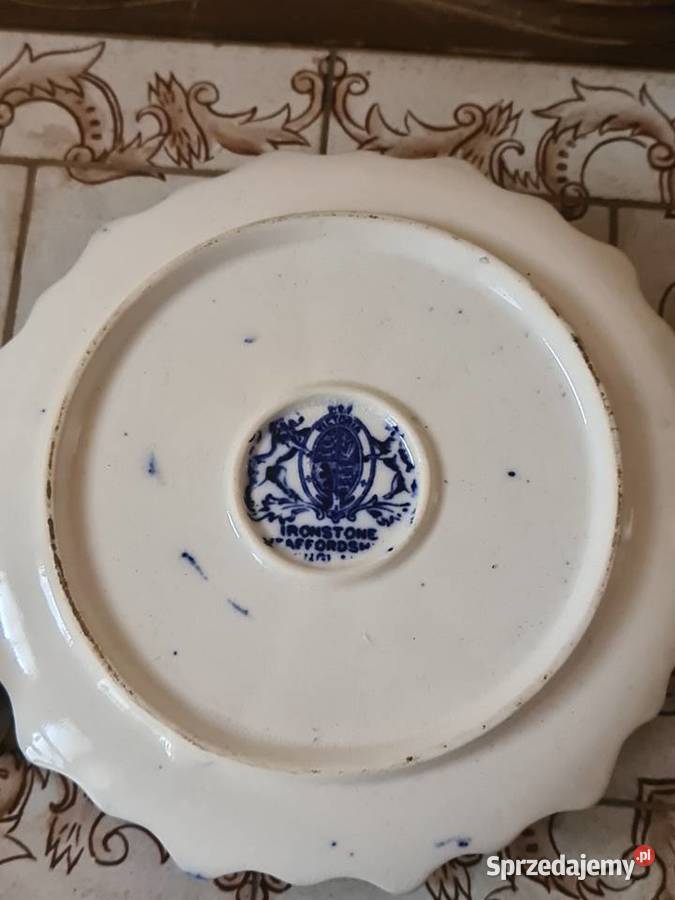 Porcelanowy kaganek z gasikiem Przasnysz