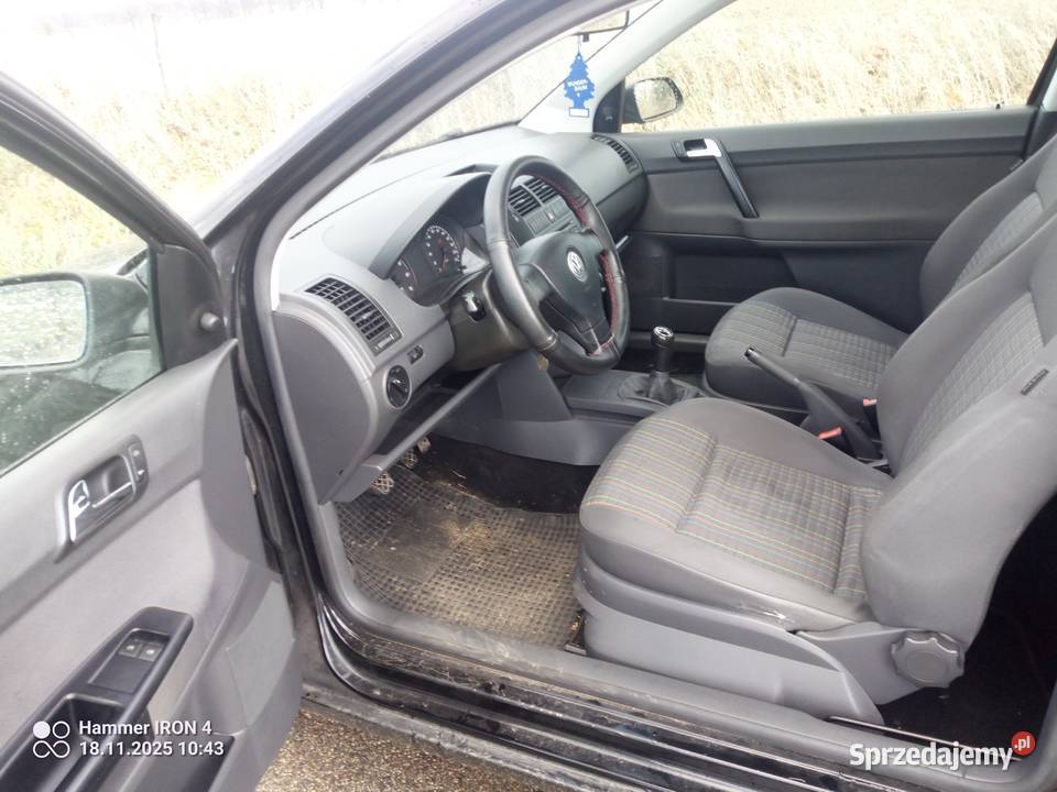 VW Polo 12 2006r silnik kapitalnym 3 Barciany