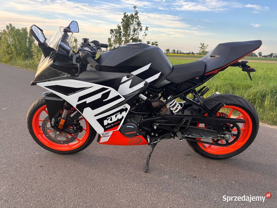 Ktm rc125 pomarańczowy wielkopolskie Pleszew