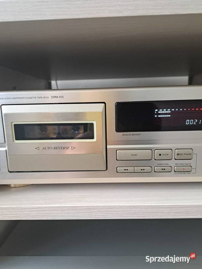 Magnetofon Denon DRM 555 Łódź sprzedam