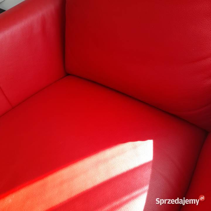 Fotel skórzany obrotowy Stan idealny