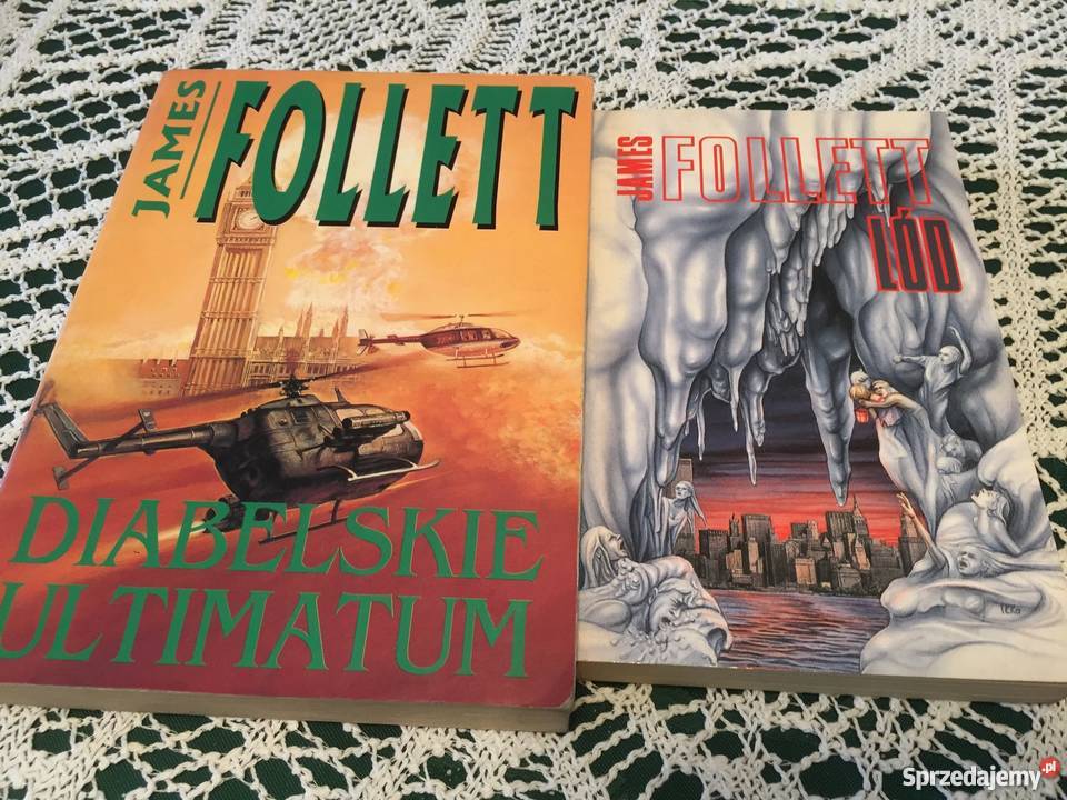 James Follett – 2 książki w cenie 10 zł