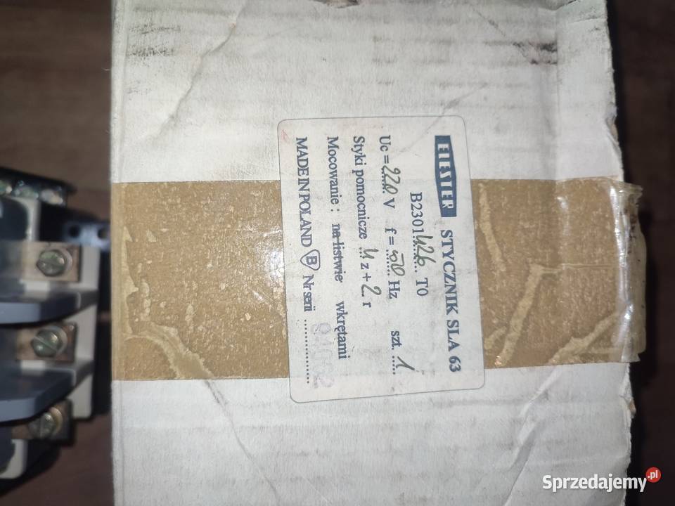 Stycznik ELESTER SLA 63 Sosnowiec