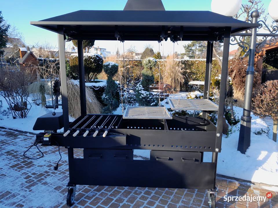 Gastronomiczny grill cateringowy szaszłyki Damasławek