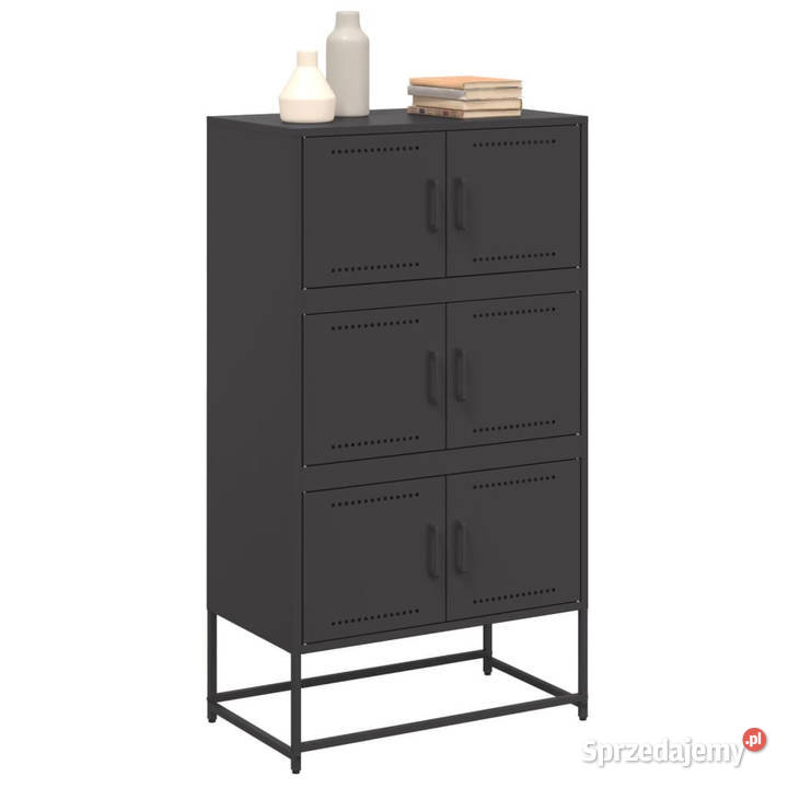 Szafka czarna 685x385x1235 stal WM846488 sprzedam