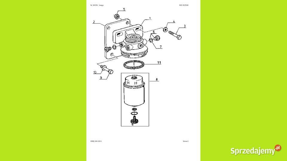 CLAAS CERES 340310 katalog części Polsku pomorskie Gdańsk